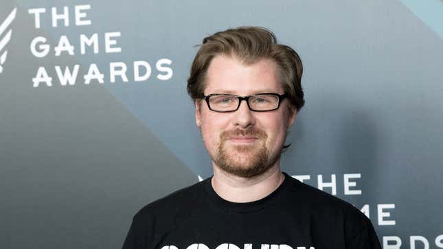 Justin Roiland attending the Game Awards in 2017.
