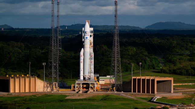 ESA’s mission to Jupiter launched on board an Ariane 5 rocket on April 12.