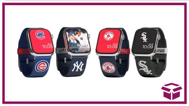 These MLB Apple Watch bands are a surefire home run for baseball fans. 