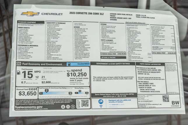 Image for article titled Sellers Try and Fail to Flip Two C8 Corvette Z06s