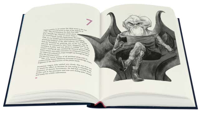 Image for article titled Douglas Adams&#39; Hitchhiker&#39;s Guide Gets a Glorious New Folio Society Edition