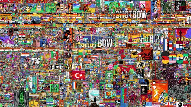 Image for article titled Here&#39;s a Timelapse of Reddit&#39;s r/Place Protesting CEO Steve Huffman