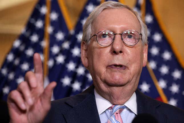 Image for article titled Mitch McConnell&#39;s Own Alma Mater Knows He Doesn&#39;t Know WTF He&#39;s Talking About When it Comes to The 1619 Project