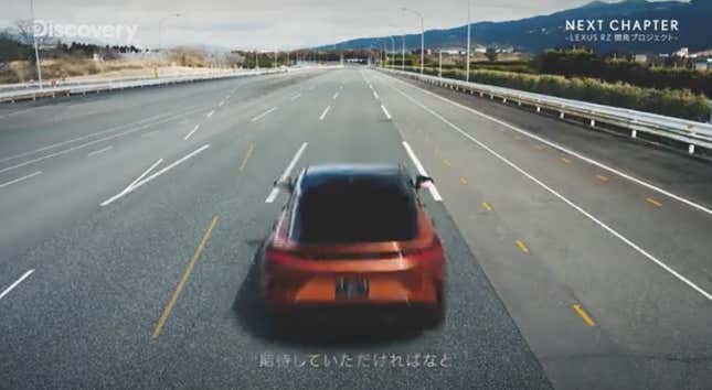 Image for article titled This Is The Lexus RZ 450e Before You're Supposed To See It