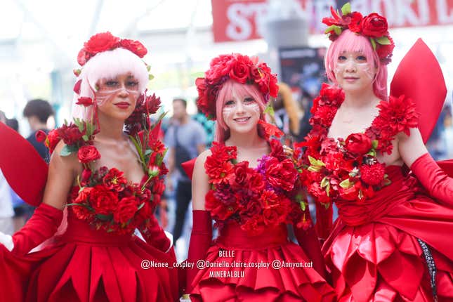 Charess  PH cosplayer being an absolute Belle at Anime Festival Asia in  Singapore  Bilibili
