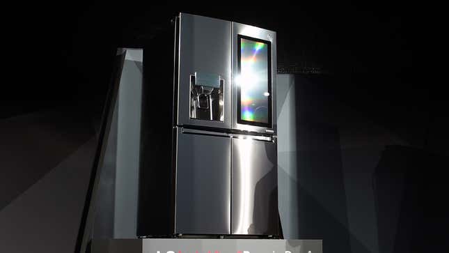 Image for article titled We’re Feeling Charitable Today, So What The Hell: Anyone Who Has A Smart Fridge Is A Gamer