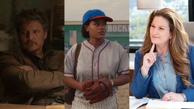 Pedro Pascal in The Last Of Us; Chanté Adams in A League Of Their Own; Ana Gasteyer in American Auto