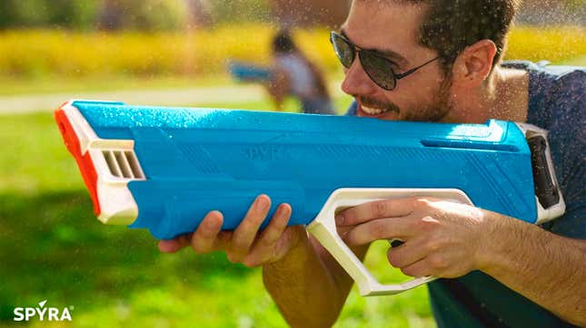 Image for article titled The Water Gun That Shoots Liquid Bullets No Longer Needs Batteries or Charging