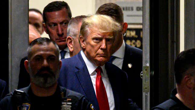 Image for article titled NYPD Arrests Trump After Routine Stop-And-Frisk Turns Up Unlicensed Handgun, 400 Mg Of Ketamine