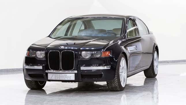 Image for article titled Take A Look At This Weird Proto-E65 7 Series That BMW Just Unearthed