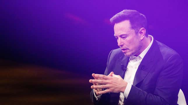 Elon Musk, billionaire and chief executive officer of Tesla, at the Viva Tech fair in Paris, France, on Friday, June 16, 2023