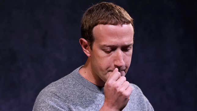 Image for article titled Mark Zuckerberg Holds All-Company Meeting To Announce His Metaverse Avatar Is Crying