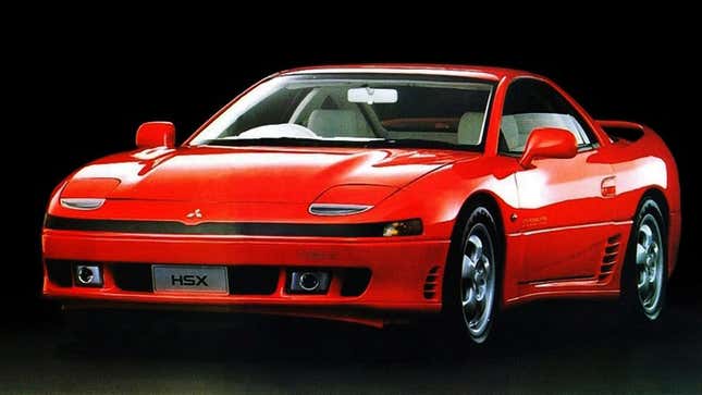 The 1989 Mitsubishi HSX concept. Look familiar? The Mitsubishi GTO went into production the following year.
