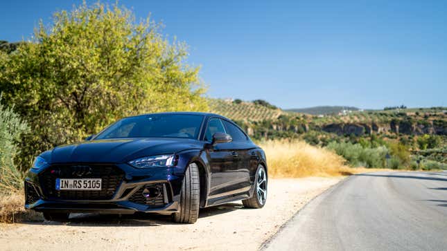 Image for article titled The 2023 Audi RS5 Competition Adds the Wrong Kind of Imperfection