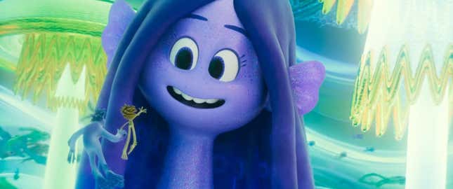 The purple-hued main character of Ruby Gillman, Teenage Kraken