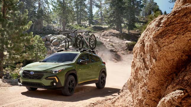 Image for article titled 2024 Subaru Crosstrek Starts At $24,995, But You Can&#39;t Get a Stick-Shift Anymore