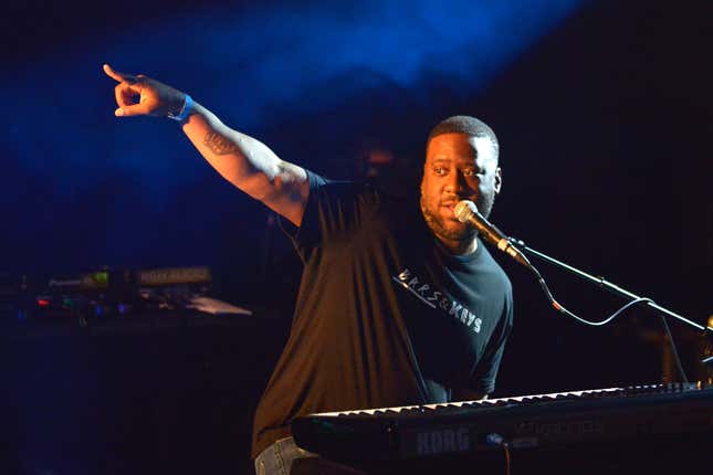 Robert Glasper performs live on stage during the second day of the BBC Radio 6 Music Festival at Camden Dingwalls, on March 07, 2020 in London, England.