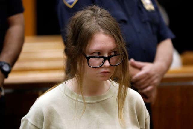 Anna Sorokin appears in New York State Supreme Court on grand larceny charges.
