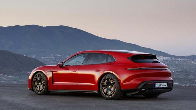 Image for article titled The Porsche Taycan GTS Sport Turismo Is The Wagon It Should Have Made In The First Place