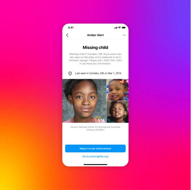 Image for article titled Meta's Bringing Annoying but Life-Saving AMBER Alerts to Your Instagram Feed