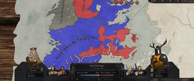 Image for article titled Game Of Thrones Is Coming To Crusader Kings III