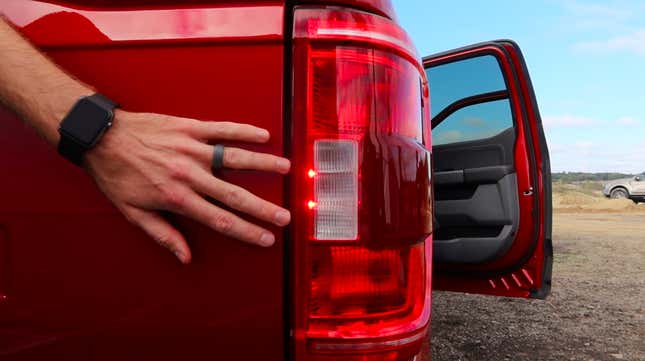 Image for article titled This Is How The Ford F-150's Taillight Scales Work