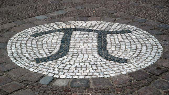 A Pi mosaic.