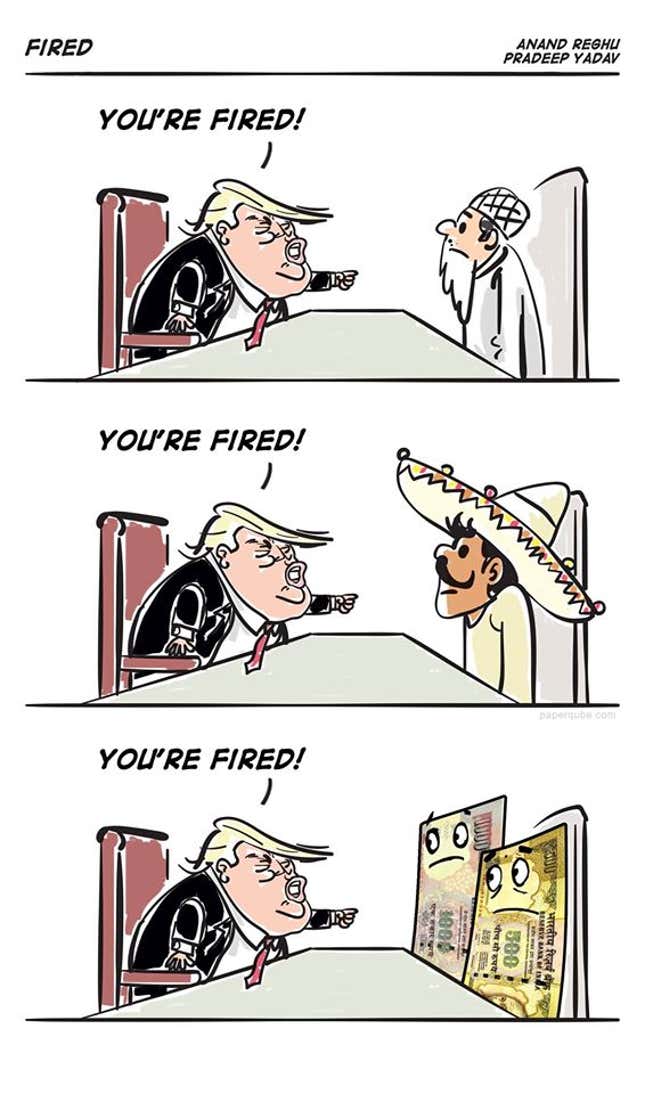 In which we take a Trump on currency.
