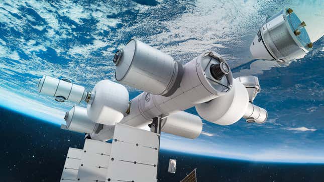 Imagen para el artículo titulado Ahora Jeff Bezos quiere un juguete nuevo: su propia estación espacial
