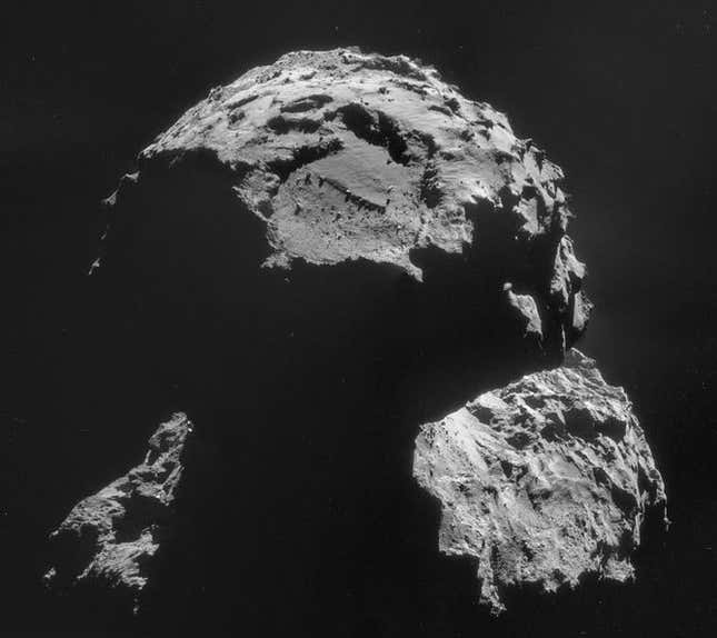 Agilkia landing site for Philae.