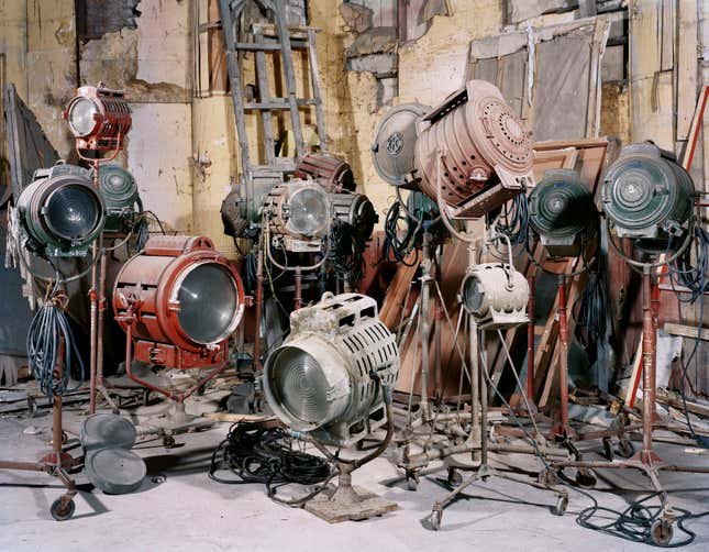 Nandita Raman. Technician’s Studio-3 From “Film Studio Series,” 2013-2014.
