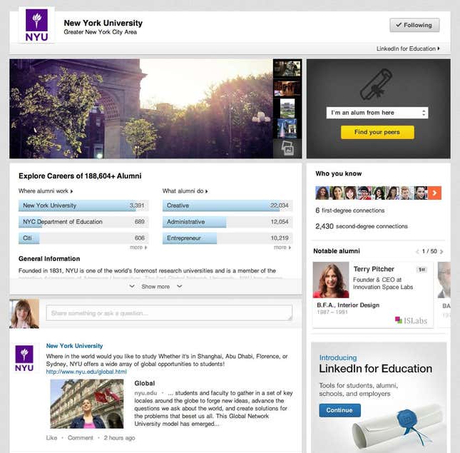 Now colleges have another place to try and woo you