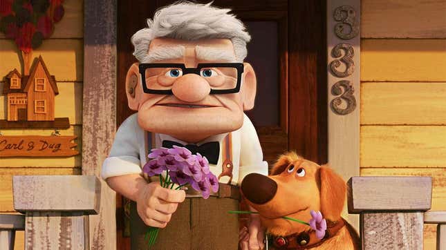 Carl and Dug from Pixar's Up star in Carl's Date