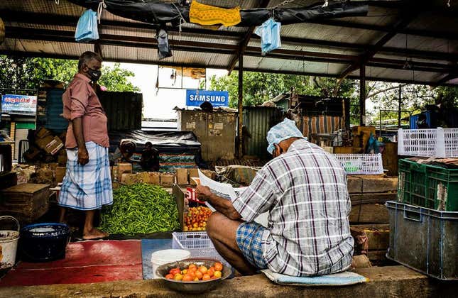 Prices have gone up and customers dried down.