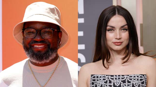 Lil Rel Howery and Ana de Armas 