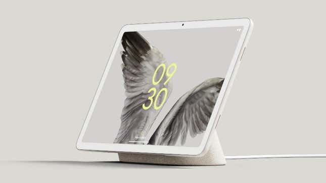 Imagen para el artículo titulado Google inventa una tablet que se convierte en altavoz inteligente cuando está en su base