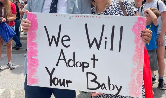Image for article titled Don’t Offer to Adopt My Forced Baby, You Creepy Fucks