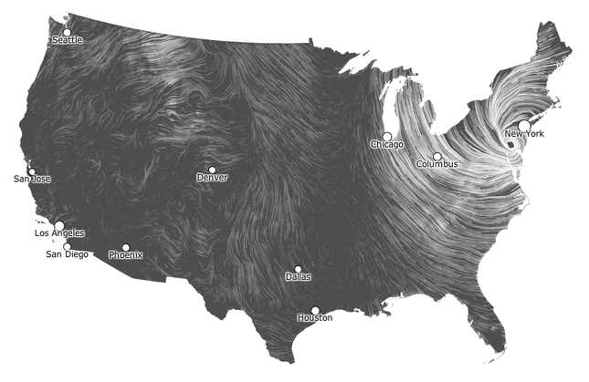 Image for article titled Four ways of seeing Sandy without actually seeing it