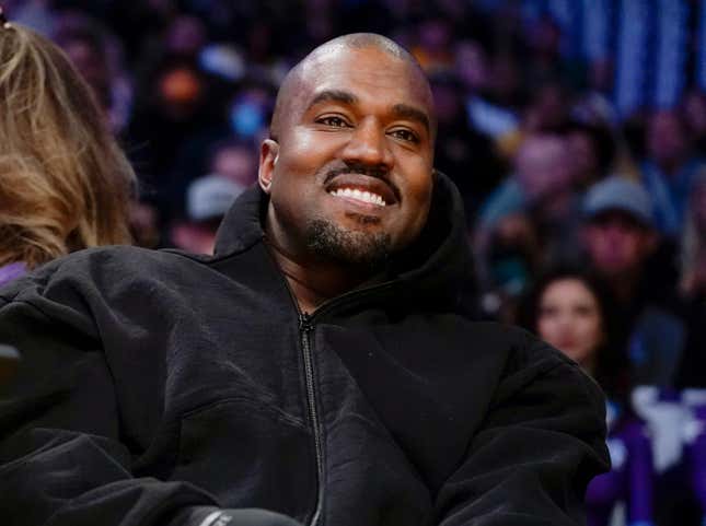 Kanye West watches the first half of an NBA basketball game between the Washington Wizards and the Los Angeles Lakers in Los Angeles, on March 11, 2022 Adidas has ended its partnership with the rapper formerly known as Kanye West over his offensive and antisemitic remarks.