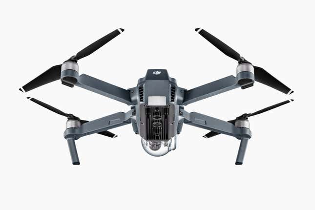 The cameras the Mavic Pro uses to see the world and not crash into things.
