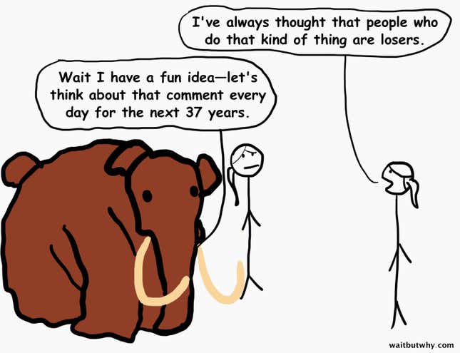 mammoth being a jerk