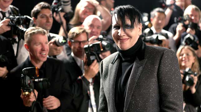 Image for article titled Marilyn Manson Is Accused of Raping a 16-Year-Old in Horrific New Lawsuit