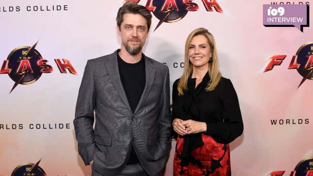 Flash filmmakers Andy Muschietti and Barbara Muschietti at a screening of the new DC release.