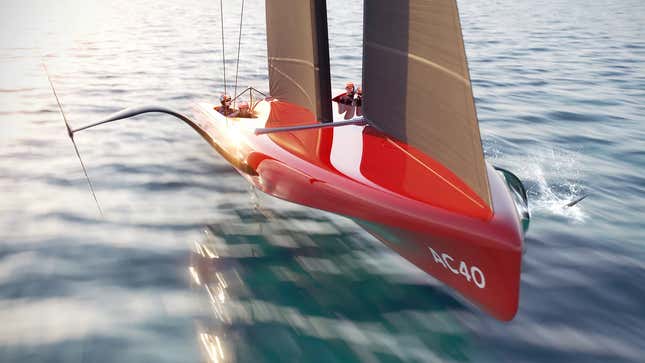 Image for article titled Scaled-Down America&#39;s Cup Yachts Are Available for Purchase