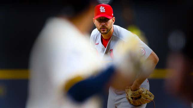 Adam Wainwright struggles with projections.