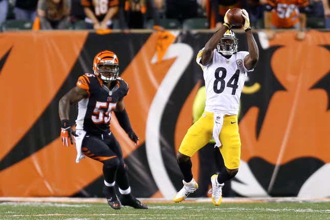 A one-time hit by Vontaze Burfict does not absolve Antonio Brown