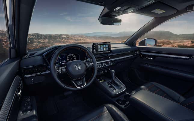 Honda CR-V Sport Touring interior