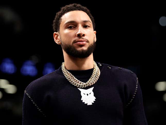 Image for article titled Ben Simmons Tells Nets He Ready To Play Now