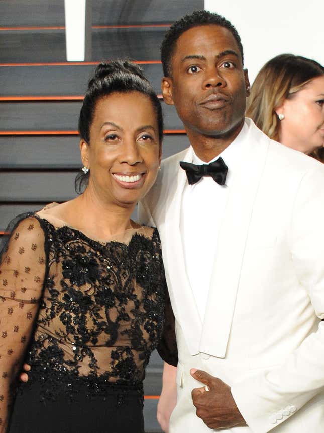 Image for article titled Chris Rock&#39;s Mom Says Will Smith &#39;Slapped All of Us&#39; In Response To Infamous Oscars Moment
