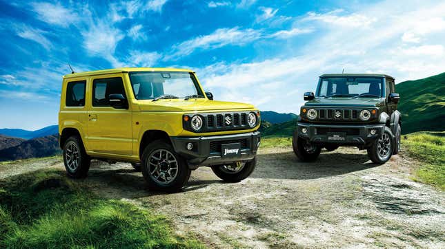 Image for article titled A Suzuki Jimny EV Is Part of Suzuki&#39;s Plan for World Domination by 2030